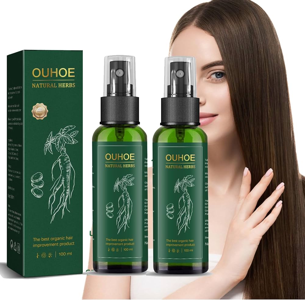 ELIXIR OUHOE CAPILAR - Tratamiento Natural para Crecimiento y Control de Caída de Cabello
